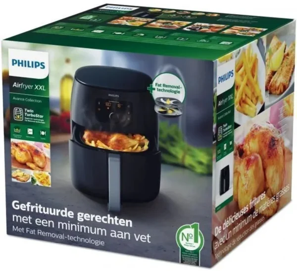 Friteuse à air chaud Philips Airfryer HD9650/90 Premium XXL Noire (HD9650/90)
