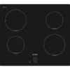 Plaque de cuisson à induction Bosch Série 2 PUG611AA5E noire 60 cm avec 4 zones de cuisson