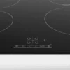 Plaque de cuisson Bosch Série 4 PUE611BB5E Noire encastrable 60 cm Zone à induction 4 zones