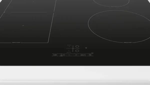 Plaque de cuisson à induction Bosch Série 4 PVS61RBB5E noire 60 cm encastrable avec 4 zones