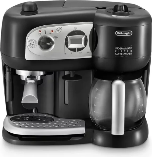 De'Longhi BCO264.1 - Machine à café expresso combinée, 1750 W, 1,2 L, noire