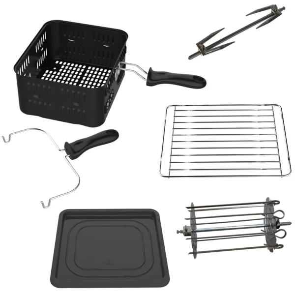 Friteuse à air Syntrox Germany Bolabus 16 en 1 | Four à air chaud | Friteuse à air | Sans matières grasses