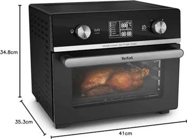 Friteuse à air chaud TEFAL Easy Fry 20L FW6058 Noir