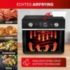 Friteuse à air chaud TEFAL Easy Fry 20L FW6058 Noir