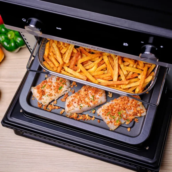 Friteuse à air chaud TEFAL Easy Fry 20L FW6058 Noir