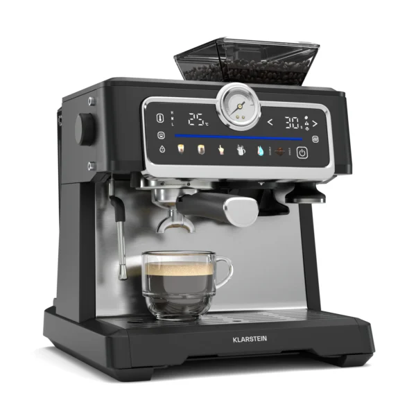 Machine à expresso Klarstein GrandPresso Touch 1350W 20 bars Noire