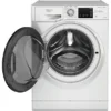 Lave-linge séchant HOTPOINT NDB 964489 WDA IT, chargement frontal, capacité de lavage 9 kg, capacité de séchage 6 kg, 16 programmes, profondeur 54 cm, blanc, classe énergétique A + lot de 4 pieds anti-vibrations KOENIC pour lave-linge + désodorisant d'intérieur MELICONI ECO PARFUM FRESH MUSK