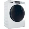 Lave-linge séchant HAIER HWD80-BP14929A-S, chargement frontal, capacité de lavage 8 kg, capacité de séchage 5 kg, 15 programmes, profondeur 53 cm, blanc, classe énergétique A + lot de 4 pieds anti-vibrations KOENIC pour lave-linge + parfum MELICONI ECO PARFUM MUSC FRAIS