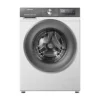 Lave-linge séchant HISENSE WD3S1043BW7, chargement frontal, capacité de lavage 10,5 kg, capacité de séchage 6 kg, 19 programmes, profondeur 59 cm, blanc/argent, classe énergétique A + lot de 4 pieds anti-vibrations KOENIC pour lave-linge + désodorisant d'intérieur MELICONI ECO PARFUM FRESH MUSK