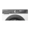 Lave-linge séchant HISENSE WD3S1043BW7, chargement frontal, capacité de lavage 10,5 kg, capacité de séchage 6 kg, 19 programmes, profondeur 59 cm, blanc/argent, classe énergétique A + lot de 4 pieds anti-vibrations KOENIC pour lave-linge + désodorisant d'intérieur MELICONI ECO PARFUM FRESH MUSK