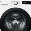 Lave-linge séchant LG AI DD D4R3009NSWB, chargement frontal, capacité de lavage 9 kg, capacité de séchage 6 kg, 12 programmes, profondeur 56,5 cm, blanc, classe énergétique A + lot de 4 pieds anti-vibrations KOENIC pour lave-linge + désodorisant d'intérieur MELICONI ECO PARFUM FRESH MUSK