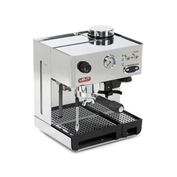 Lelit PL042TEMD - Machine à expresso - 2,7 litres - Café en grains - Café moulu - Broyeur intégré - 1200 W - Acier inoxydable