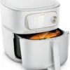 Friteuse à air chaud Philips HD9876/20, 8,3 L, autonome, 2200 W, blanche