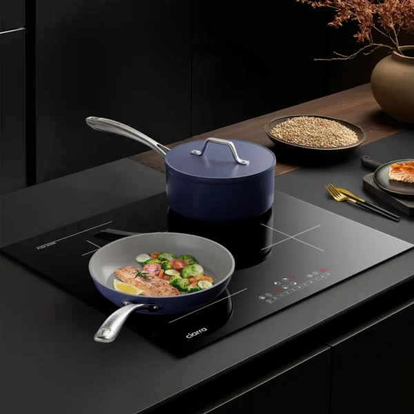 Plaque de cuisson à induction CIARRA Flex 60 cm, 4 zones, encastrable, BOOST Flex Zone VM4BFBIH