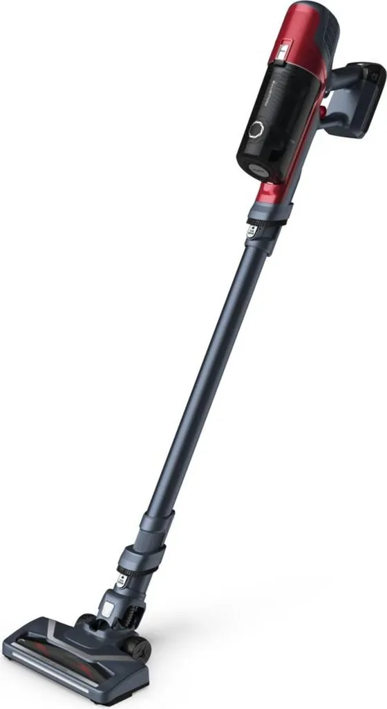 ROWENTA RH6878 X-Pert 6.60 Animal Aspirateur sans fil RH6878, aspirateur balai 2 en 1, sans sac, rouge et gris, 0,55 L, rectangulaire.