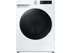 Lave-linge séchant SAMSUNG WD11DG6B85BE, chargement frontal, capacité de lavage 11 kg, capacité de séchage 6 kg, profondeur 600 mm, blanc, classe énergétique D