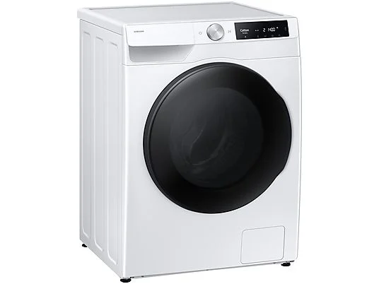 Lave-linge séchant SAMSUNG WD11DG6B85BE, chargement frontal, capacité de lavage 11 kg, capacité de séchage 6 kg, profondeur 600 mm, blanc, classe énergétique D
