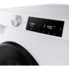 Lave-linge séchant SAMSUNG WD11DG6B85BE, chargement frontal, capacité de lavage 11 kg, capacité de séchage 6 kg, profondeur 600 mm, blanc, classe énergétique D