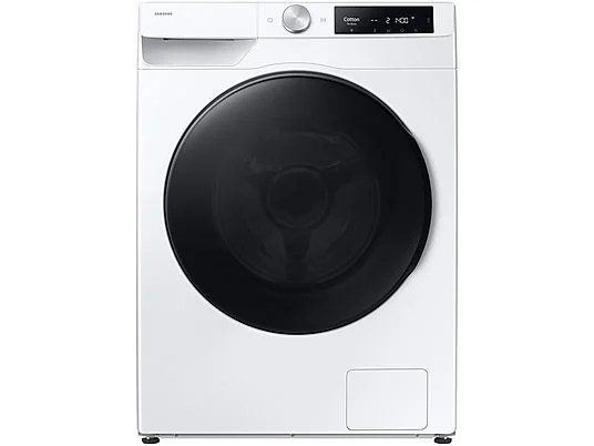 Lave-linge séchant SAMSUNG WD11DG6B85BE, chargement frontal, capacité de lavage 11 kg, capacité de séchage 6 kg, profondeur 600 mm, blanc, classe énergétique D