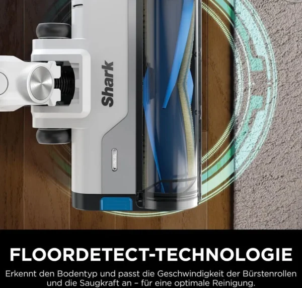 Aspirateur balai Shark IZ380EU, sans sac, métallisé, bleu marine, 0,7 l, plastique, aluminium